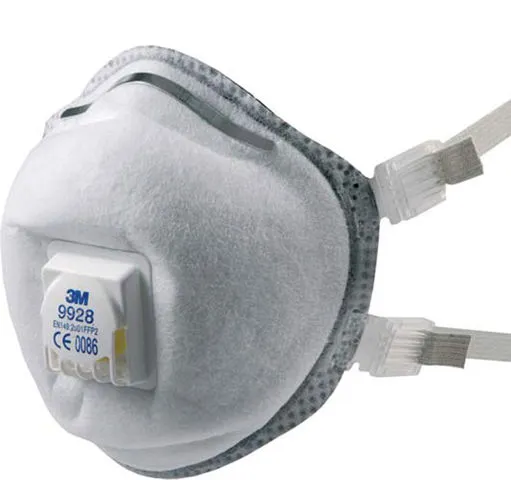 Respiratori 3M™ per fumi di saldatura 9925 e 9928